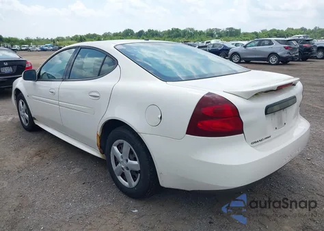 2007 Pontiac Grand Prix z USA, uszkodzony, nr VIN 2G2WP552971211231